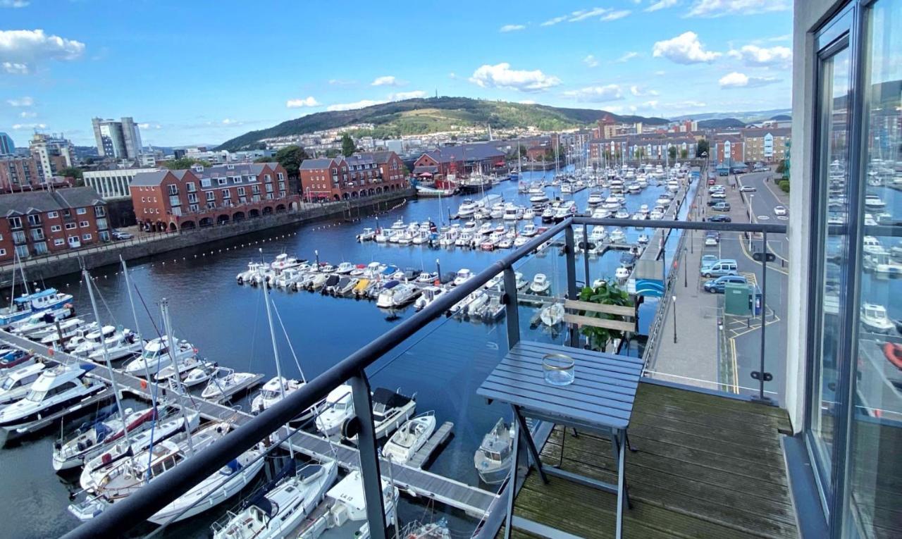 Artistic And Luxurious Apt With Sea View. Beach Side Swansea Exterior foto